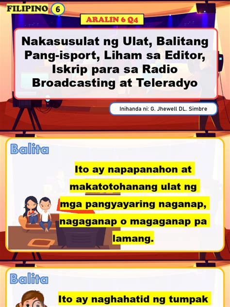 editor in chief tagalog|Balita editor.